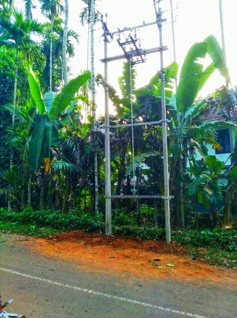 തെഞ്ചേരി ഇട്ടലിൽ കെഎസ്ഇബി എയർ ബ്രേക്കർ സ്ഥാപിച്ചു